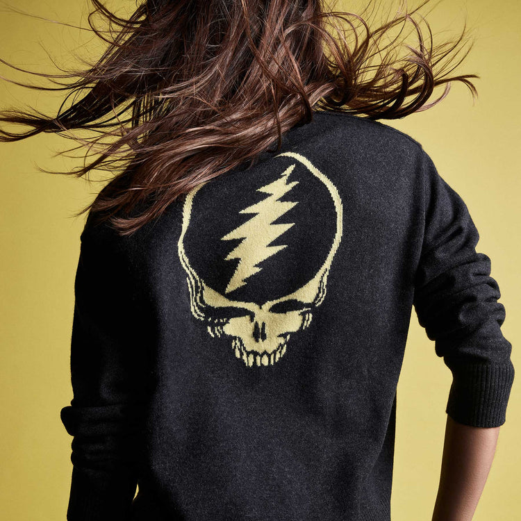 Grateful Dead Pullover Hoody in Anthracite | James Perse Los Angeles