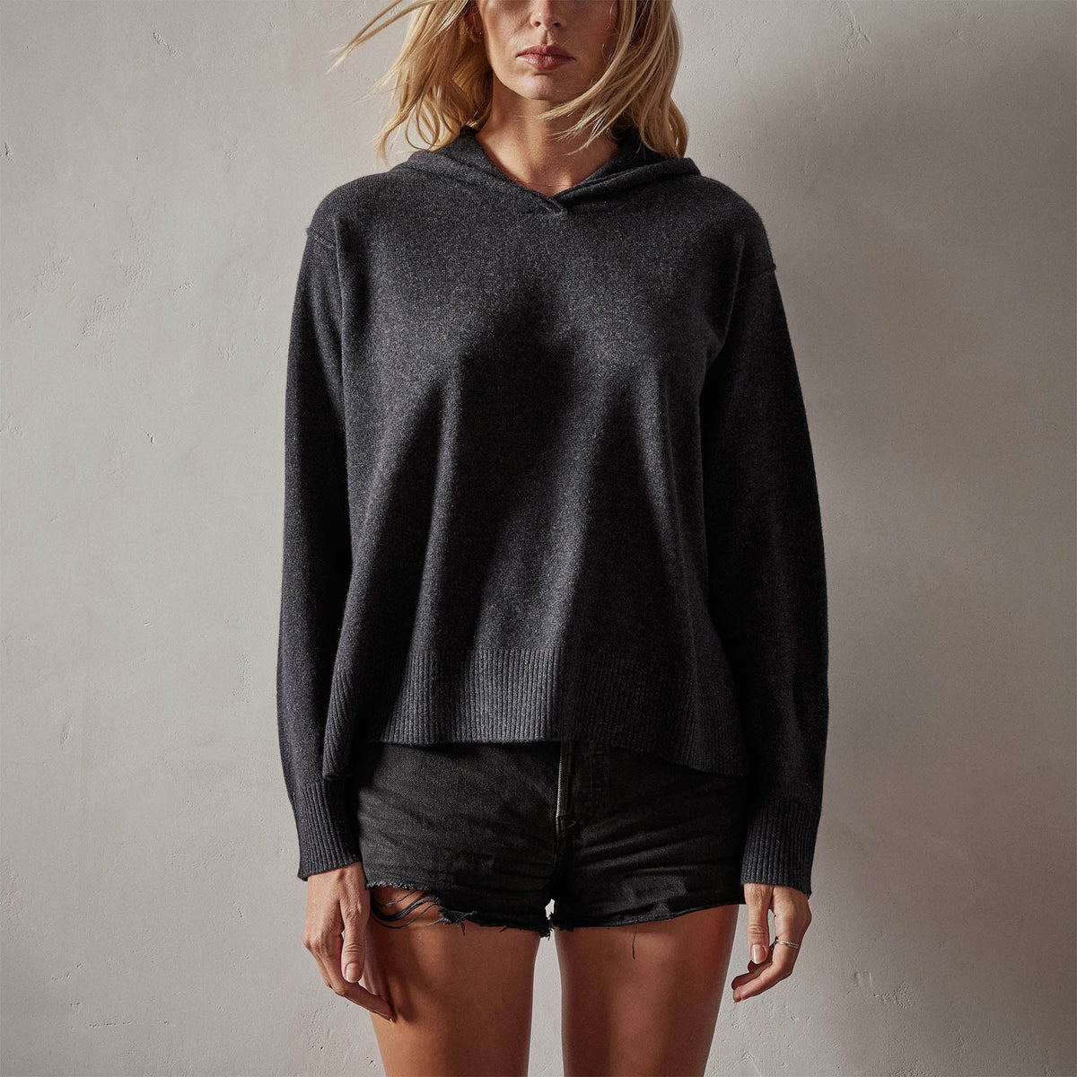 Grateful Dead Pullover Hoody in Anthracite | James Perse Los Angeles