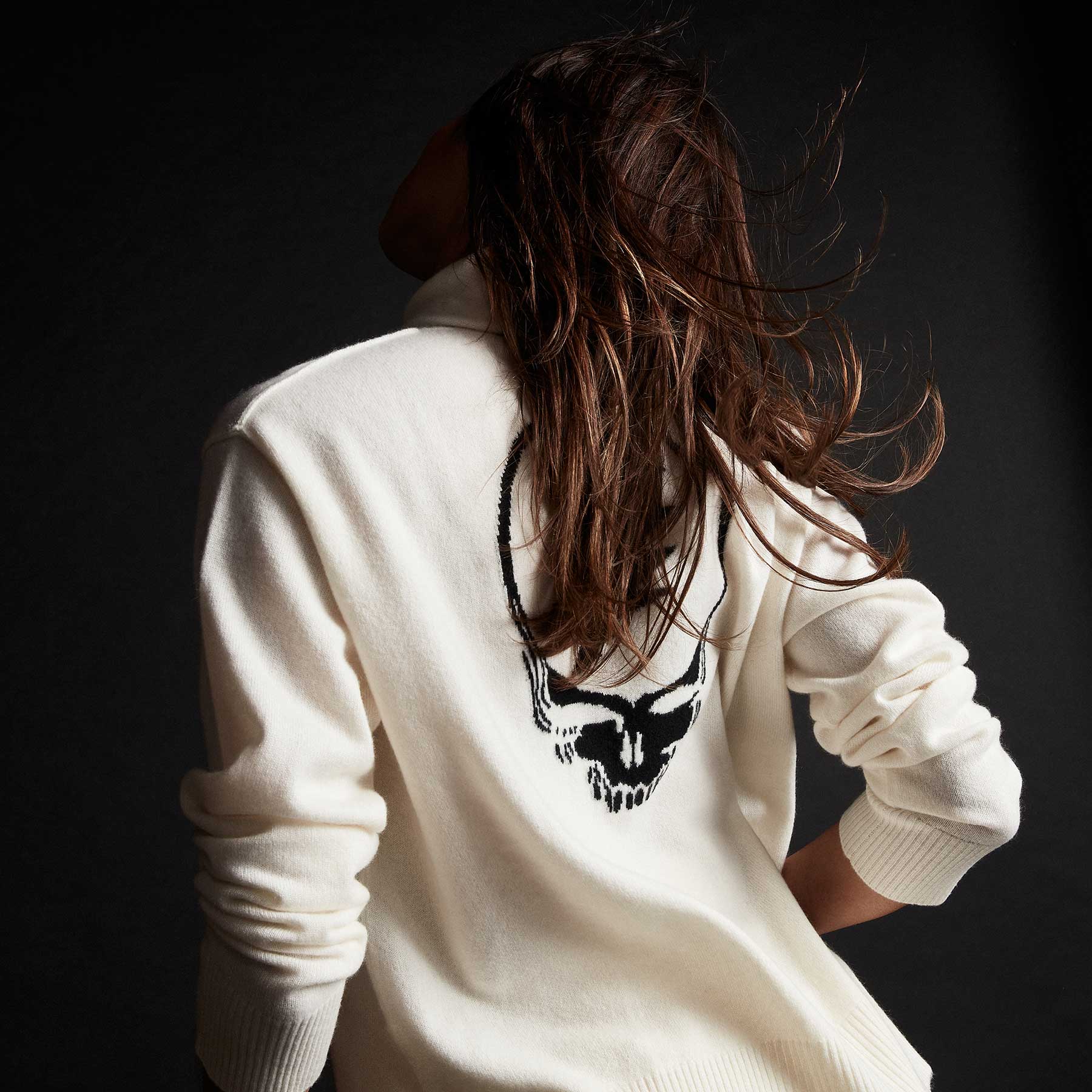 Grateful Dead Pullover Hoody in Ivory | James Perse Los Angeles