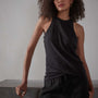 Brushed Jersey Muscle Tank - Black | James Perse Los Angeles