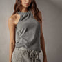 Brushed Jersey Muscle Tank in Jungle Pigment | James Perse Los Angeles