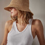 Cut Away Racer Back Tank in White | James Perse Los Angeles 
