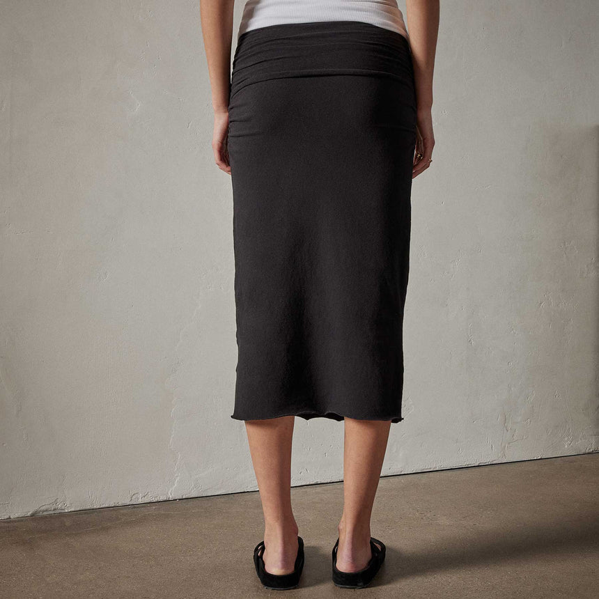 Jersey Tube Skirt in Black | James Perse Los Angeles 