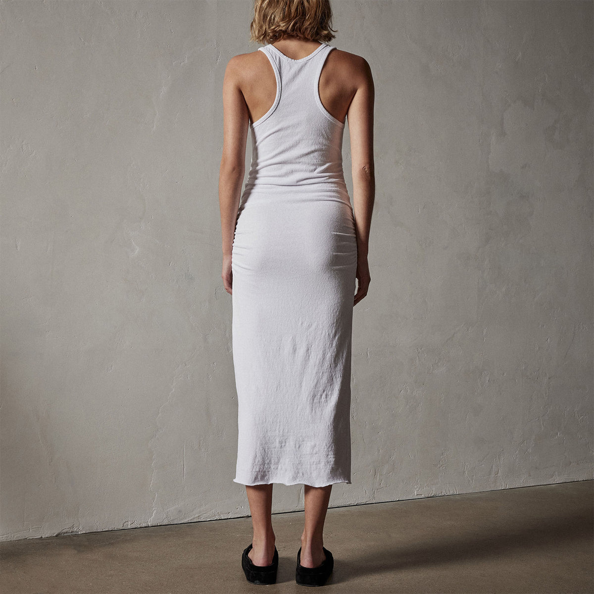 Horizon Dress in White | James Perse Los Angeles