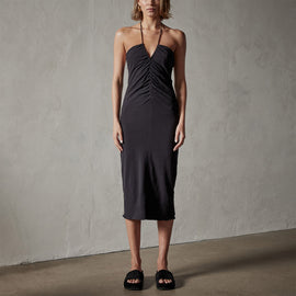 Coastal Dress in Black | James Perse Los Angeles