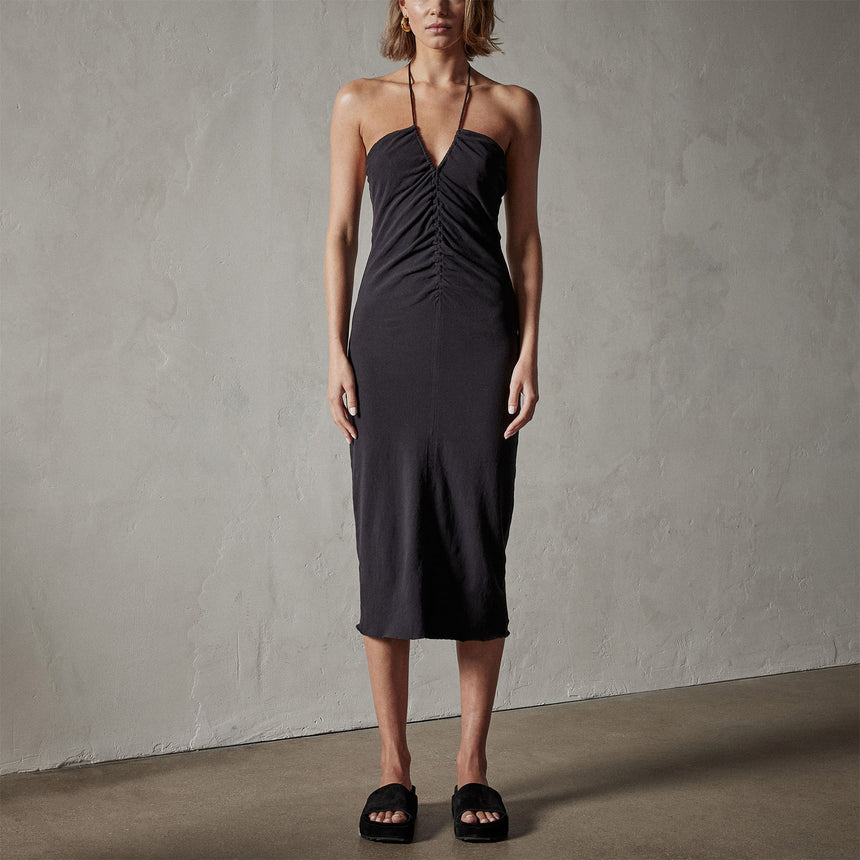 Coastal Dress in Black | James Perse Los Angeles