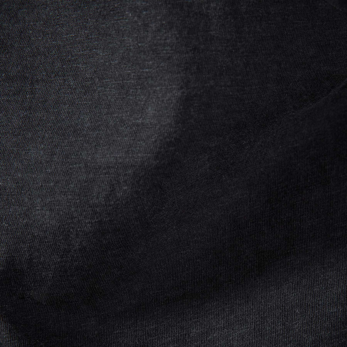 Recycled Lotus Jersey Knit Tee - Black | James Perse Los Angeles
