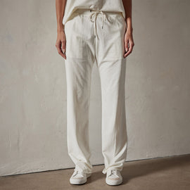 Recycled Terry Sweat Pant in Everest White | James Perse Los Angeles