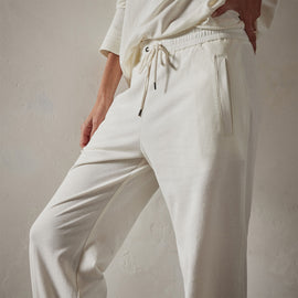 Recycled Terry Sweat Pant in Everest White | James Perse Los Angeles
