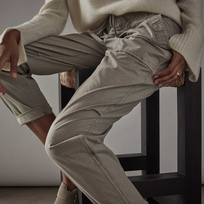 Rip Stop Utility Pant - Mineral Pigment | James Perse Los Angeles