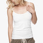 Vintage Lounge Cami In White | James Perse Los Angeles
