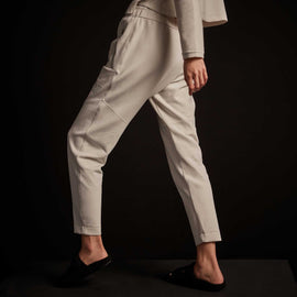 Y/OSEMITE Seamed Sweatpant - Talc | James Perse Los Angeles
