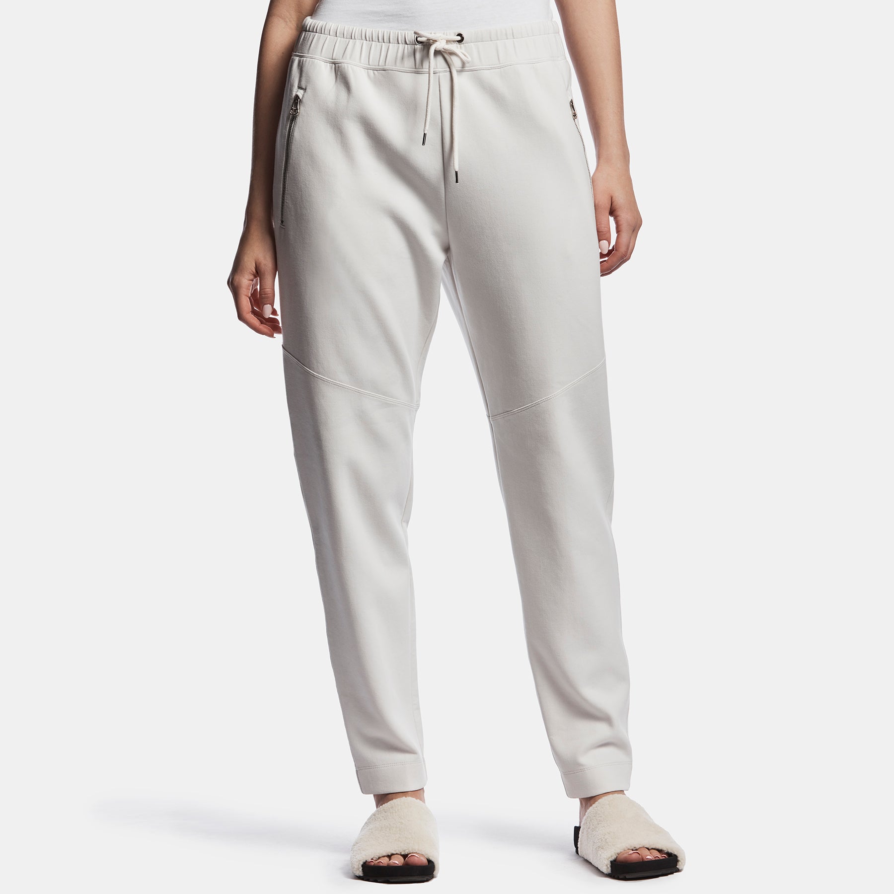 Polar Fleece Sweatpant In Talc | James Perse Los Angeles
