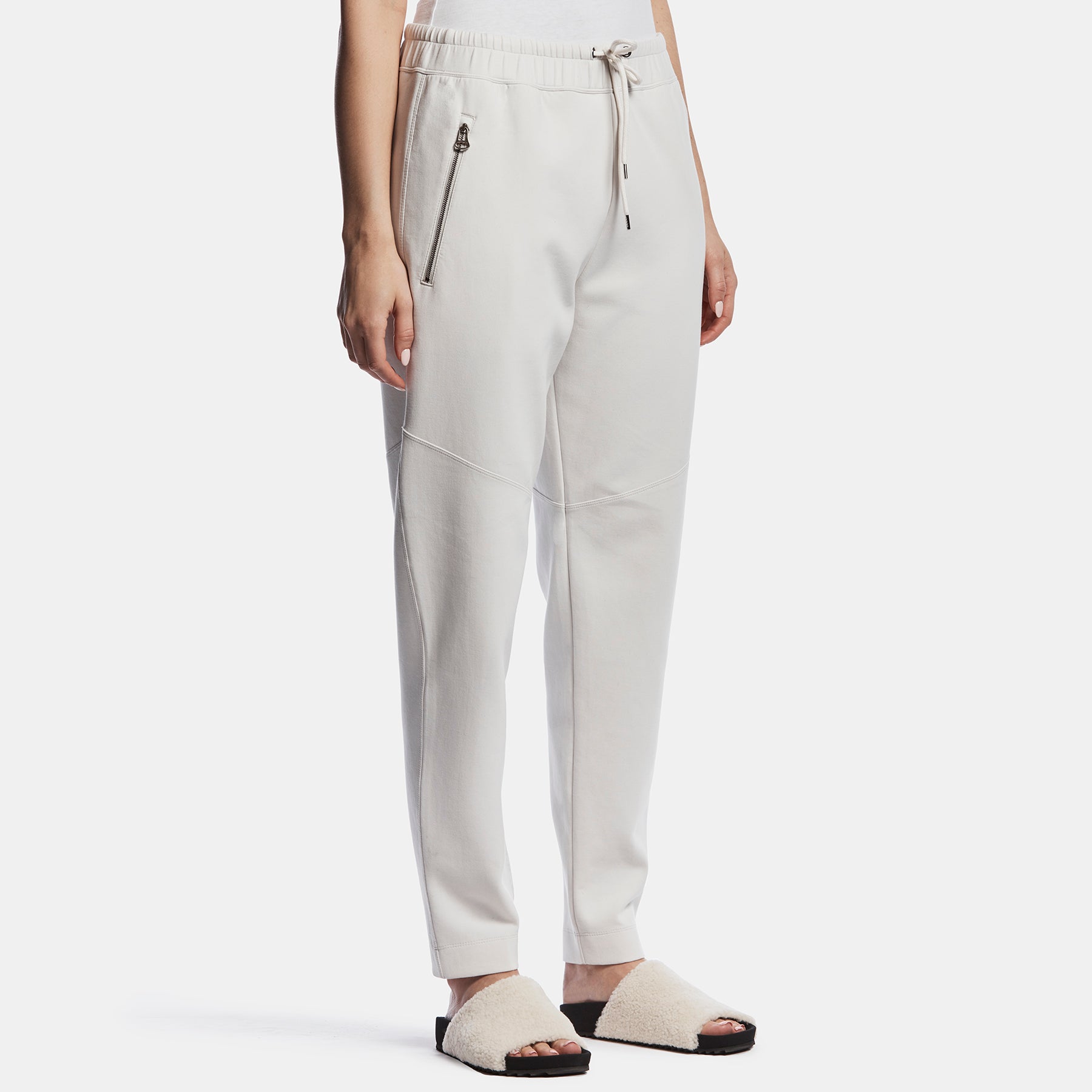 Polar Fleece Sweatpant - Talc | James Perse Los Angeles