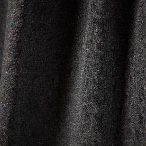 Curved Hem Peasant Blouse - Anthracite | James Perse Los Angeles