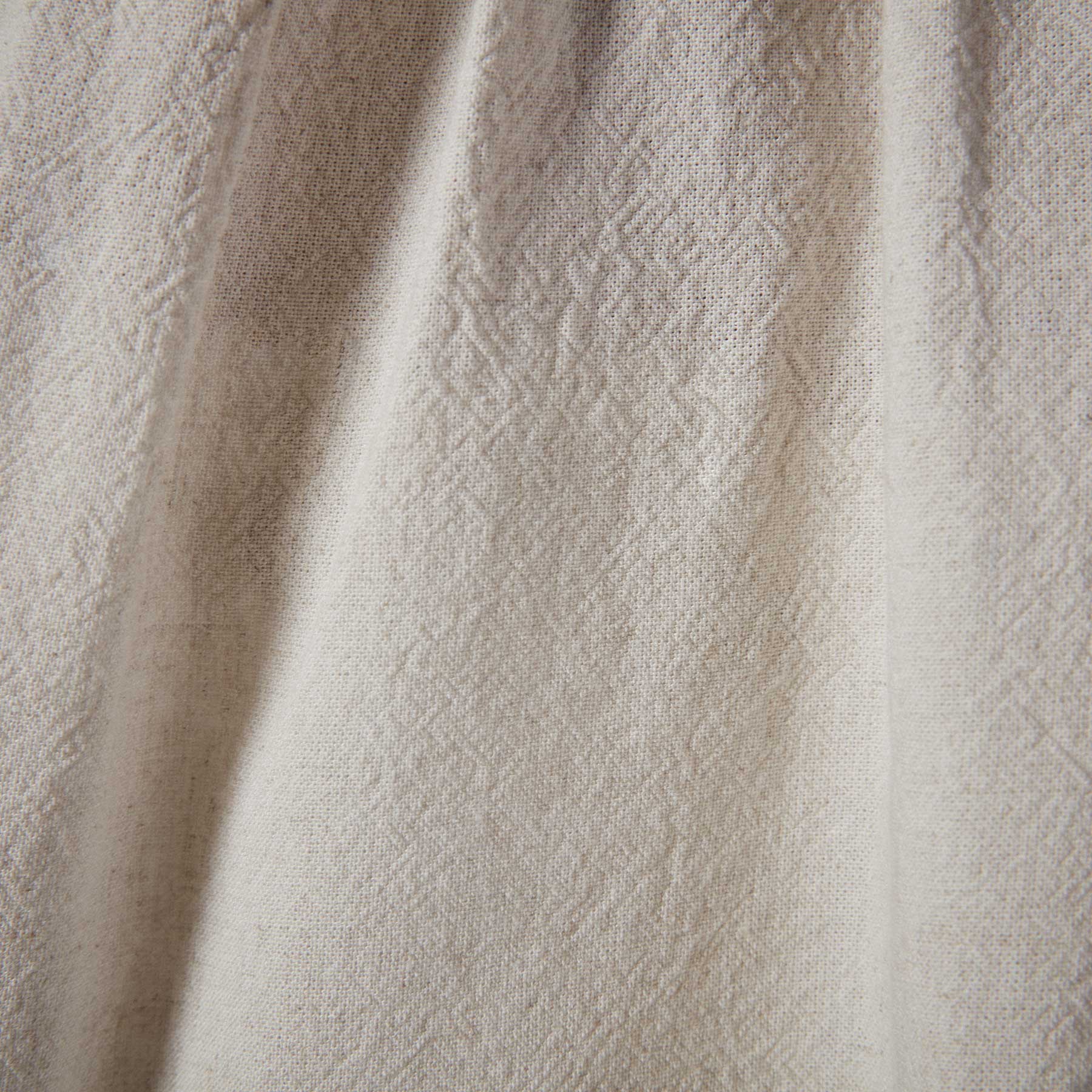 Curved Hem Peasant Blouse - Natural | James Perse Los Angeles