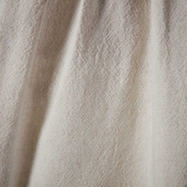 Curved Hem Peasant Blouse - Natural | James Perse Los Angeles