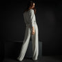 Back Keyhole Jumpsuit in Grey Melange | James Perse Los Angeles