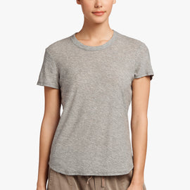 Grateful Dead Sheer Slub Crew Neck Tee in Heather Grey | James Perse Los Angeles
