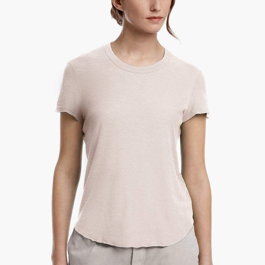 Grateful Dead Sheer Slub Crew Neck Tee in Petal | James Perse Los Angeles