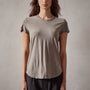 Sheer Slub Crew Neck Tee in Concrete | James Perse Los Angeles