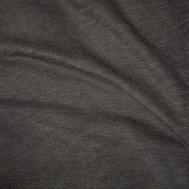 Sheer Slub Side Panel Shirt - Carbon | James Perse Los Angeles