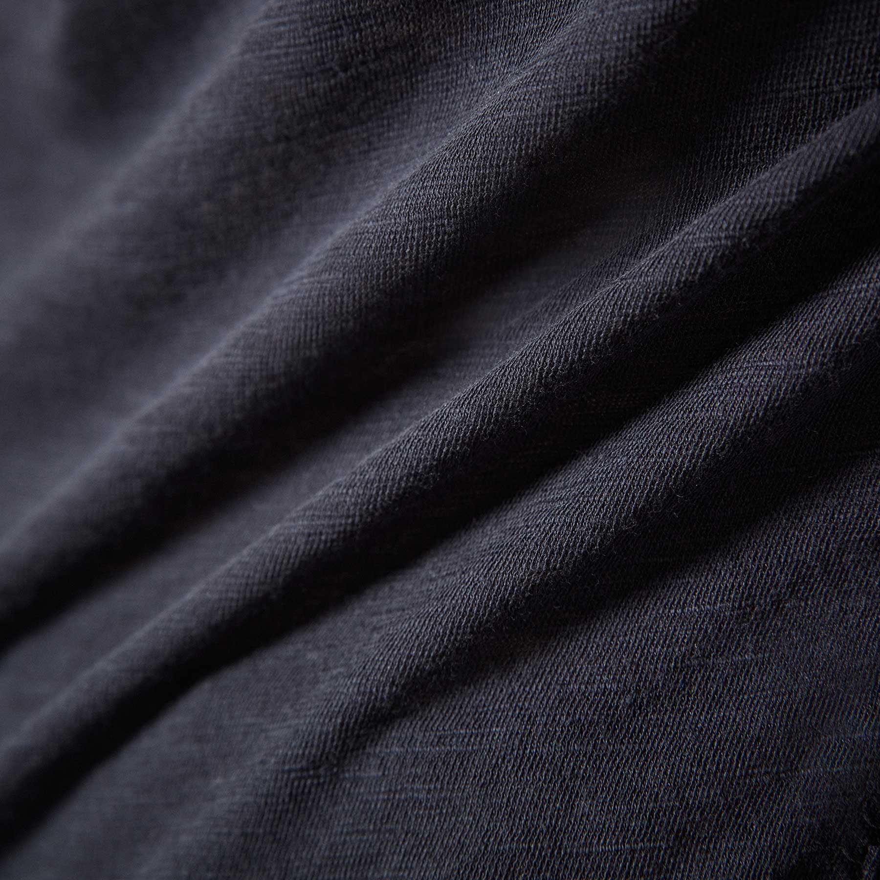 Sheer Slub Side Panel Shirt - Deep | James Perse Los Angeles