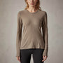 sheer slub long sleeve crew ammo wua3361 | James Perse Los Angeles 