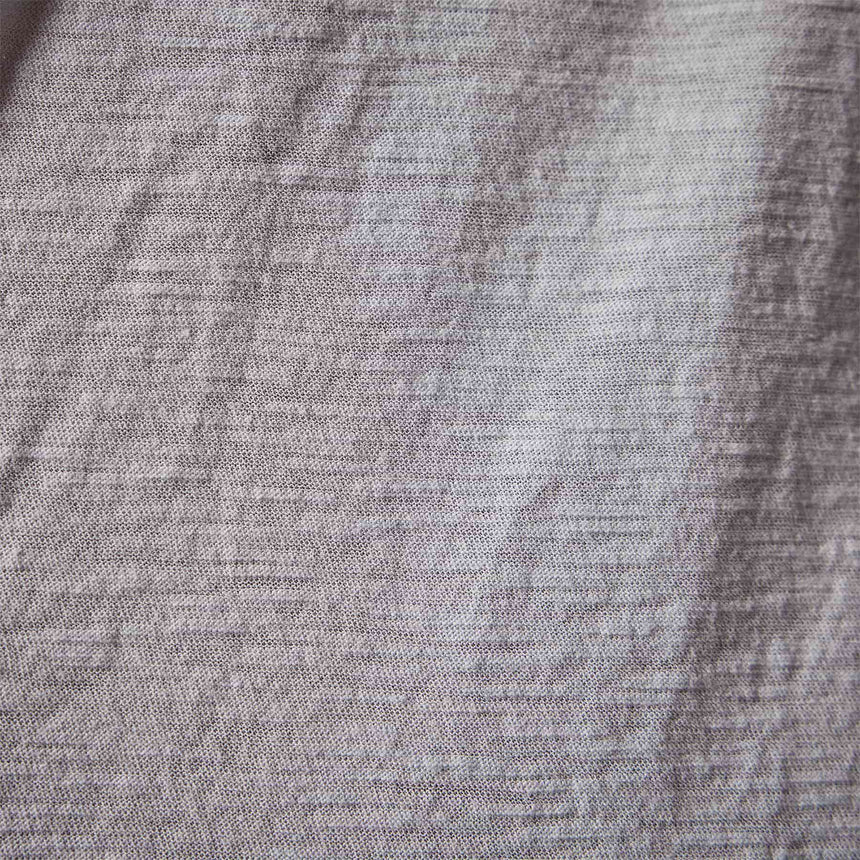 Sheer Slub Long Sleeve Crew in Blue Fog | James Perse Los Angeles