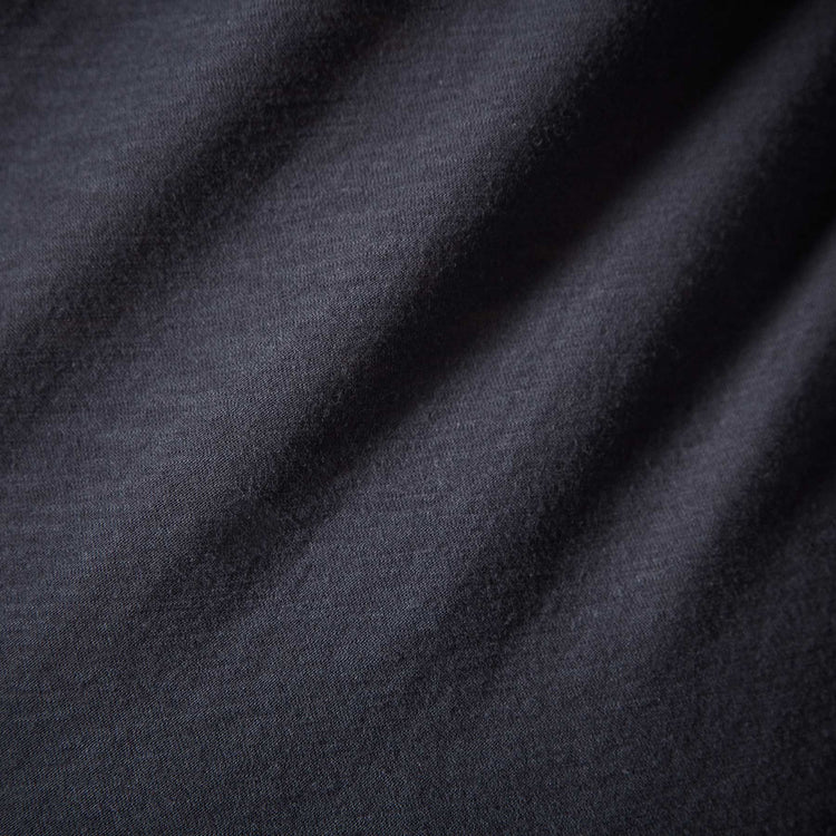 Sheer Slub Long Sleeve Crew - Deep | James Perse Los Angeles