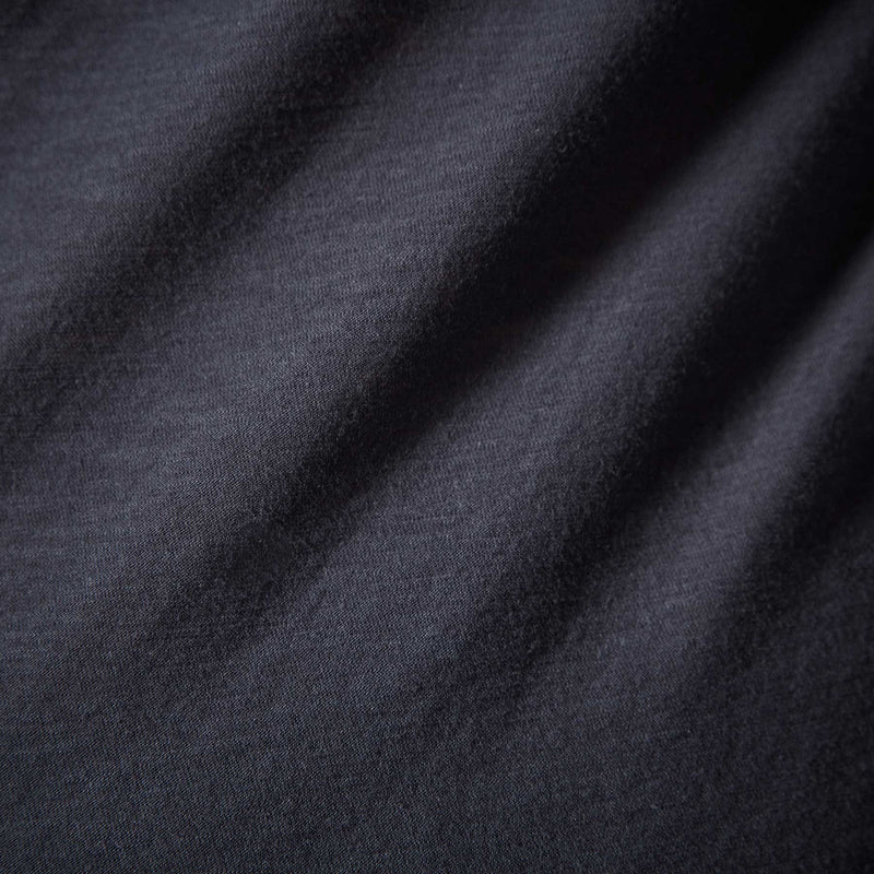 Sheer Slub Long Sleeve Crew - Deep | James Perse Los Angeles