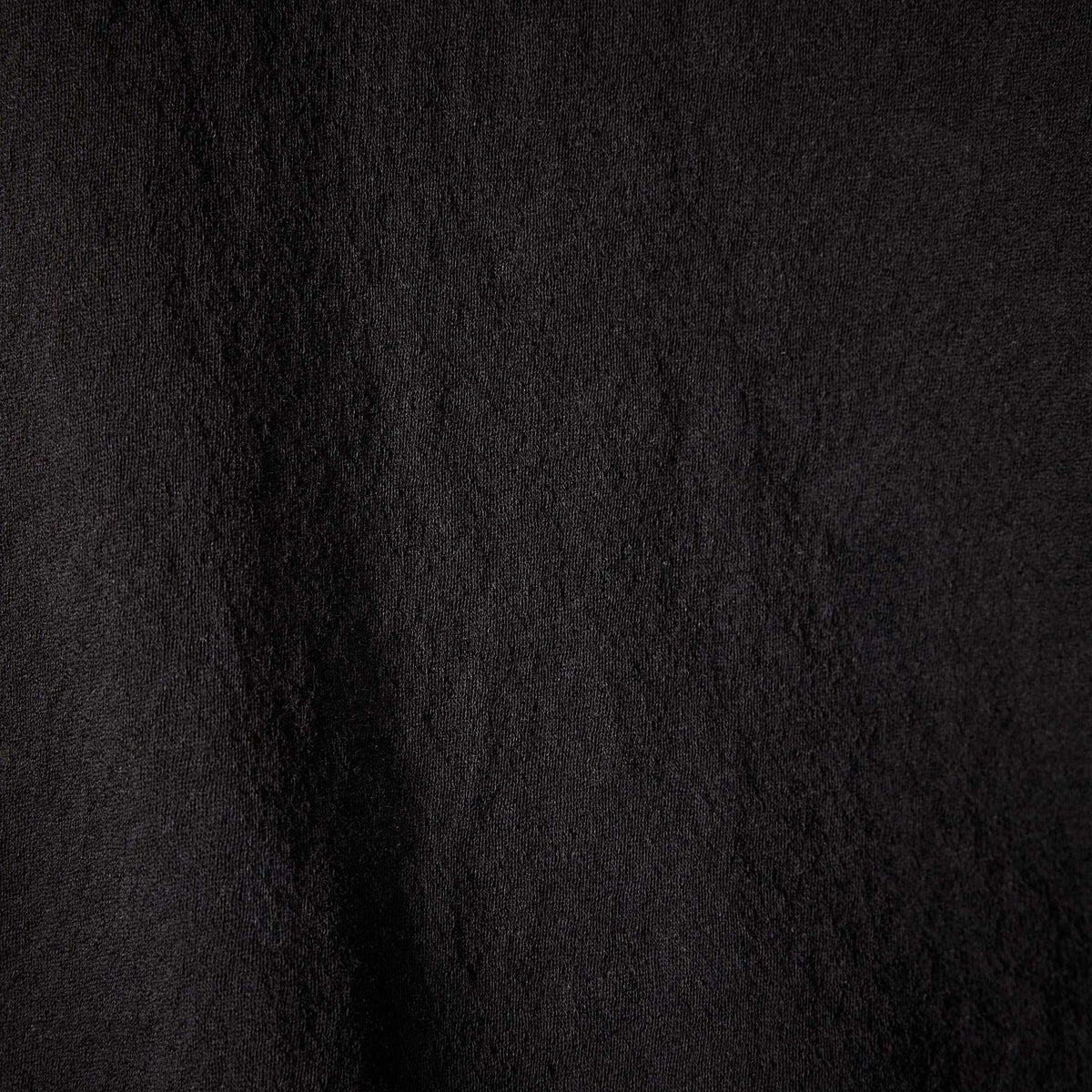 Crepe Jersey Oversized Long Sleeve Crew in Black | James Perse Los Angeles 