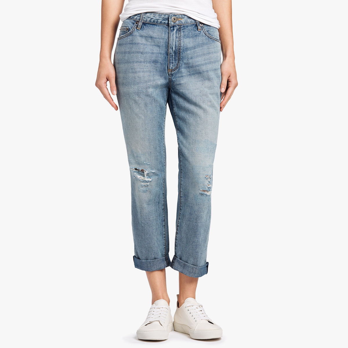 5 Pocket Denim Pant in Venice Wash | James Perse Los Angeles