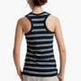 Retro Stripe Tank - Thames Blue/Reed | James Perse Los Angeles
