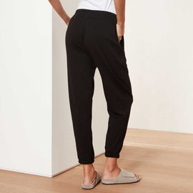 Vintage Fleece Relaxed Sweatpant In Black | James Perse Los Angeles