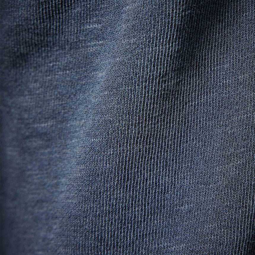 Vintage French Terry Cutoff Sweatpant in Blue Oil Pigment | James Perse Los Angeles