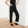 Vintage Fleece Cutoff Sweatpant  In Black | James Perse Los Angeles