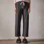 Vintage French Terry Cutoff Sweatpant in Carbon Pigment | James Perse Los Angeles