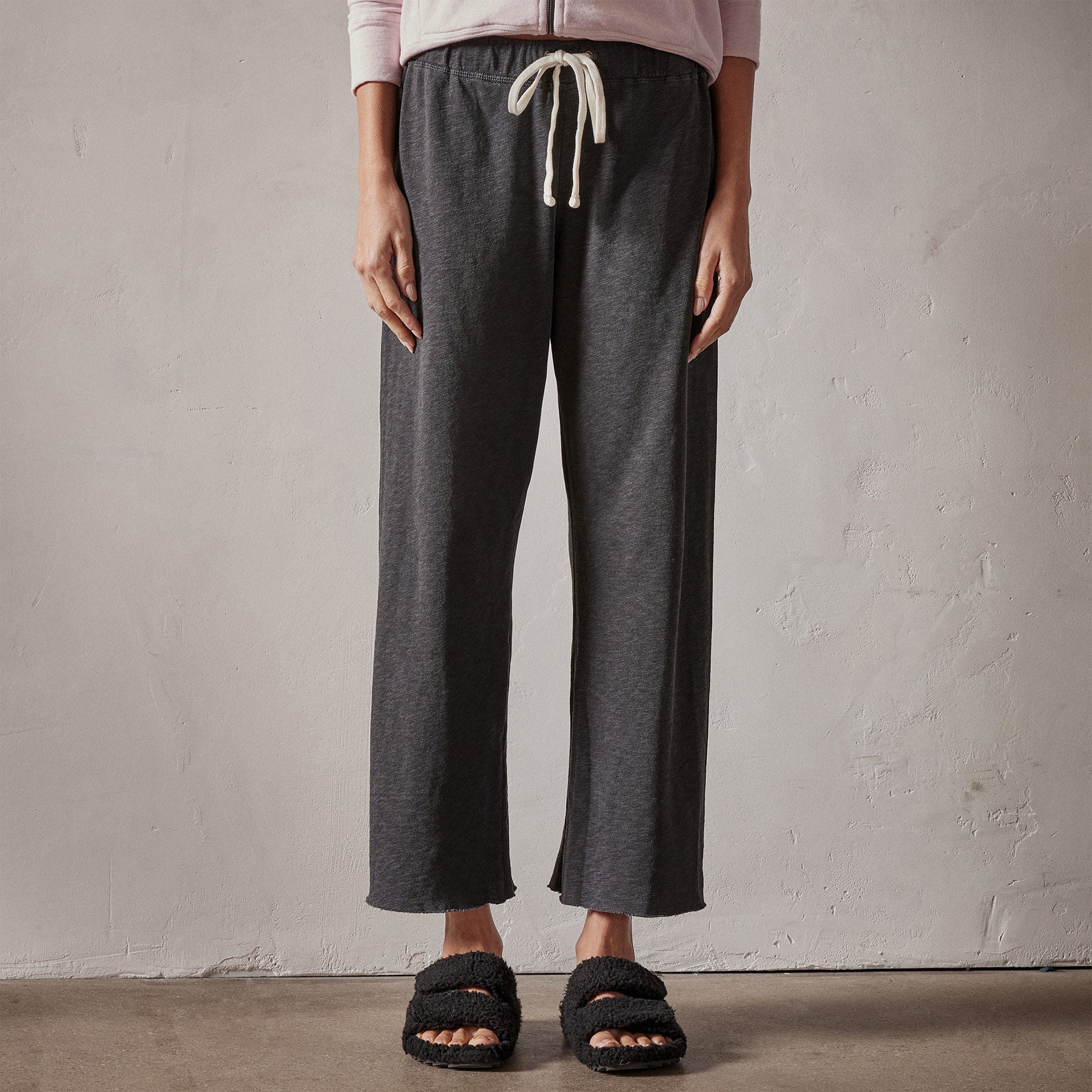 Vintage French Terry Cutoff Sweatpant - Burro Pigment | James Perse Los  Angeles