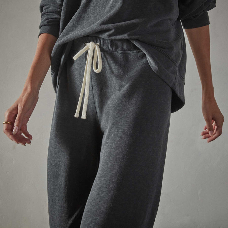 Vintage French Terry Cutoff Sweatpant - Magma Pigment | James Perse Los Angeles