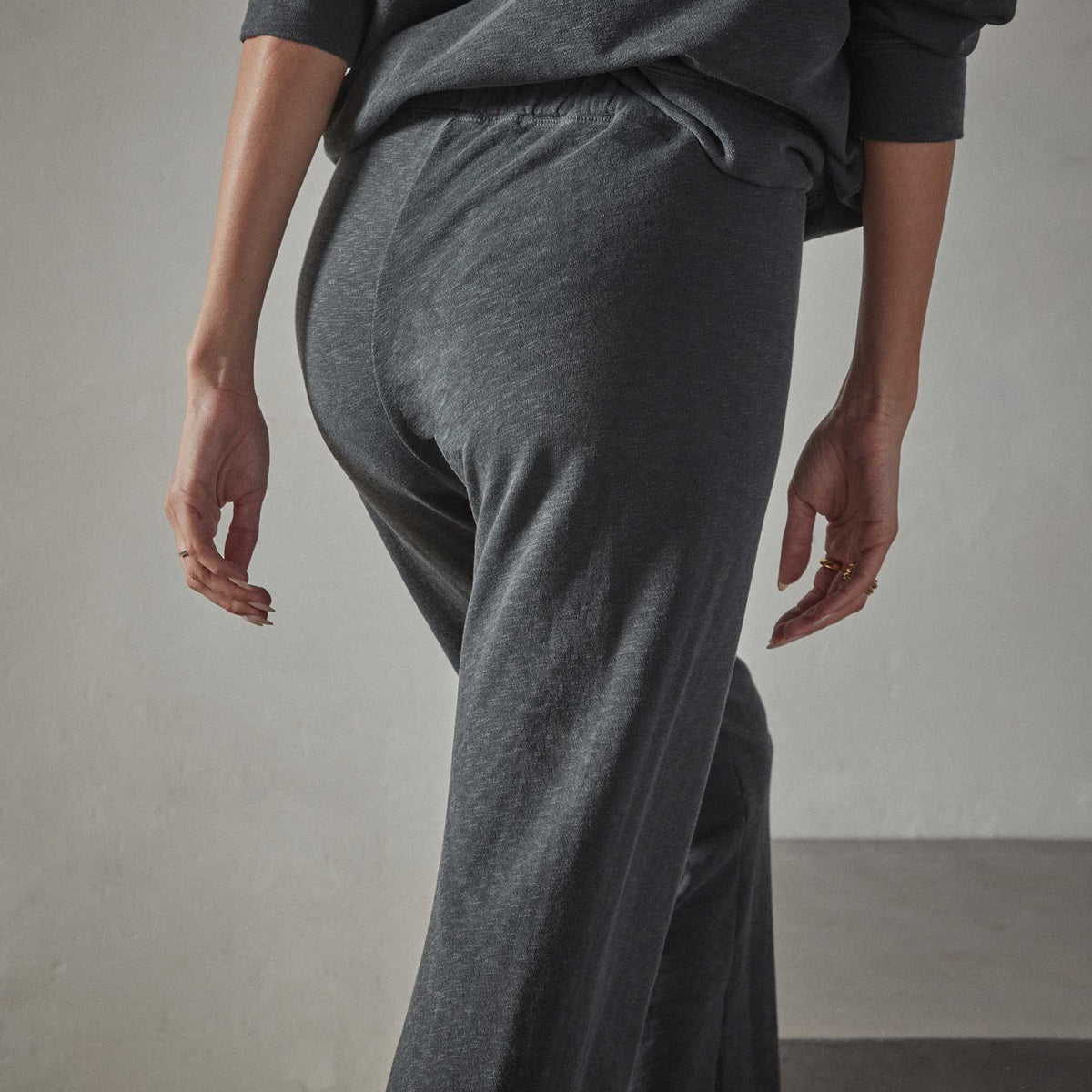 Vintage French Terry Cutoff Sweatpant - Magma Pigment | James Perse Los Angeles