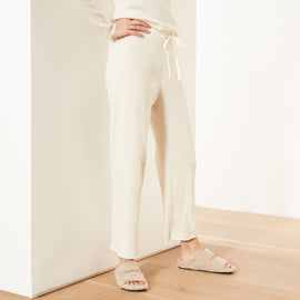 Vintage French Terry Cutoff Sweatpant - Marshmallow | James Perse Los Angeles