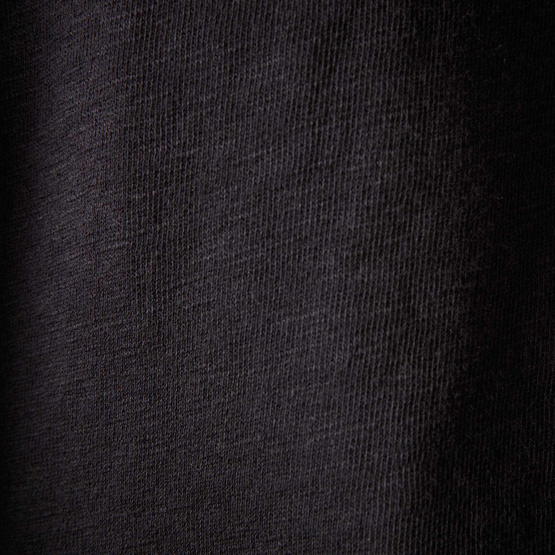 Vintage French Terry Zip Up Hoody - Black | James Perse Los Angeles