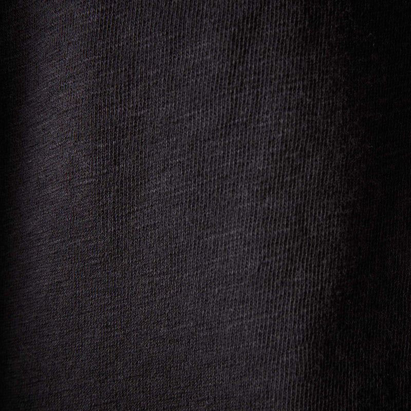 Vintage French Terry Zip Up Hoody - Black | James Perse Los Angeles