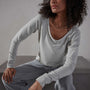Vintage French Terry Sweatshirt - Foam | James Perse Los Angeles