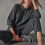 Vintage French Terry Relaxed Sweatshirt - Magma Pigment | James Perse Los Angeles