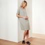 French Terry Dress - Heather Grey | James Perse Los Angeles