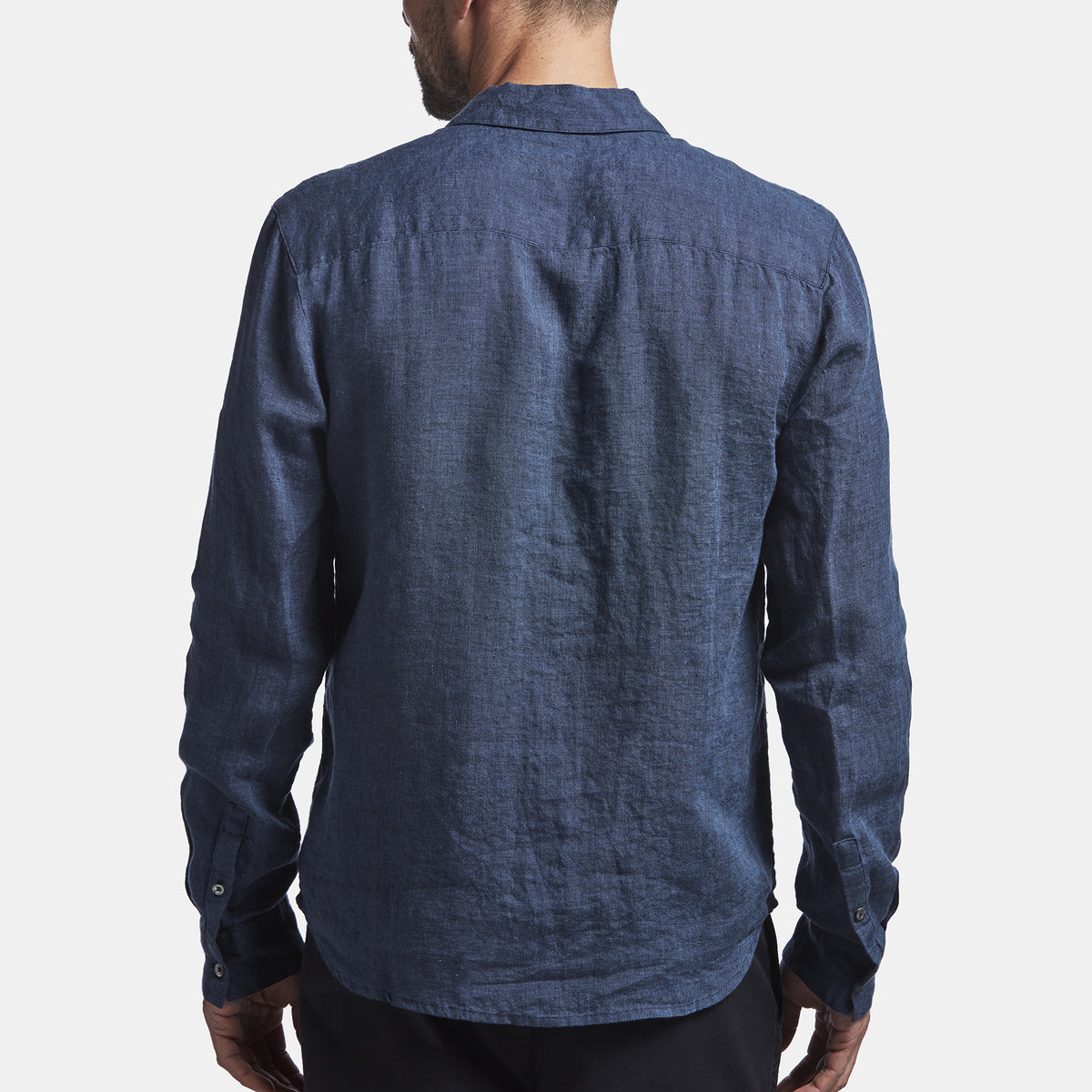 Long Sleeve Linen Pocket Shirt  In Liberty | James Perse Los Angeles