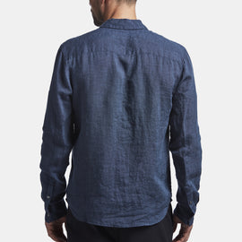 Long Sleeve Linen Pocket Shirt  In Liberty | James Perse Los Angeles